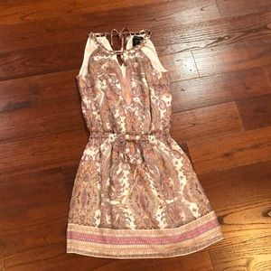 Paisley print summer dress